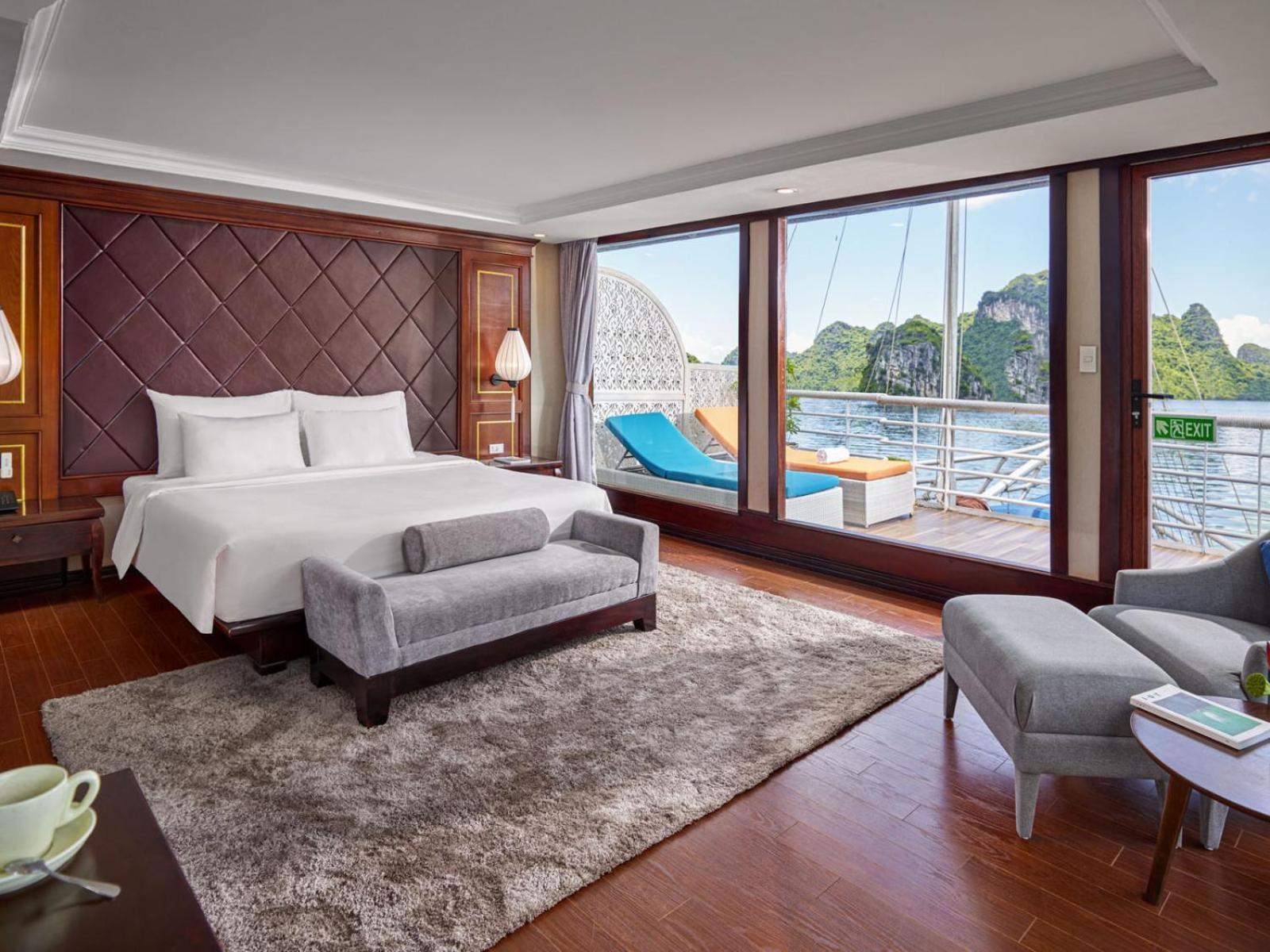 Halong Luxury Cruise Hotel Ha Long Buitenkant foto